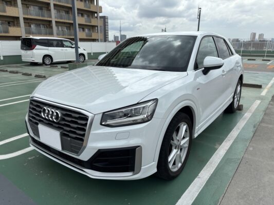 アウディ Q2 35TFSI シリンダーオンデマンドスポーツ SラインPKG★現行型★ワンオーナー★上級グレード★車検ロング★極上車★ハーフレザー★装備充実★業界最安