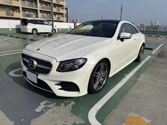 E300クーペ スポーツ★R5税金完納★360°カメラ★サンルーフ★ホワイトレザー★ヘッドアップディスプレイ★業界最安
