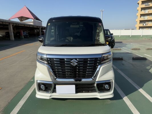 スペーシア カスタム ハイブリッド XSターボ 全方位モニター★R6税金完納★両側電動スライド★360°カメラ★パドルシフト★シートヒーター★業界最安画像2