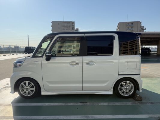 スペーシア カスタム ハイブリッド XSターボ 全方位モニター★R6税金完納★両側電動スライド★360°カメラ★パドルシフト★シートヒーター★業界最安画像3