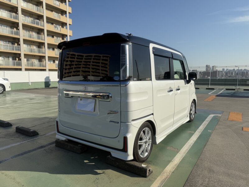 スペーシア カスタム ハイブリッド XSターボ 全方位モニター★R6税金完納★両側電動スライド★360°カメラ★パドルシフト★シートヒーター★業界最安画像6