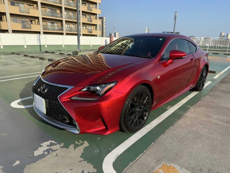 レクサス RC300h Fスポーツ★R6税金完納★サンルーフ★タイヤ4本新品★赤レザー★業界最安画像0