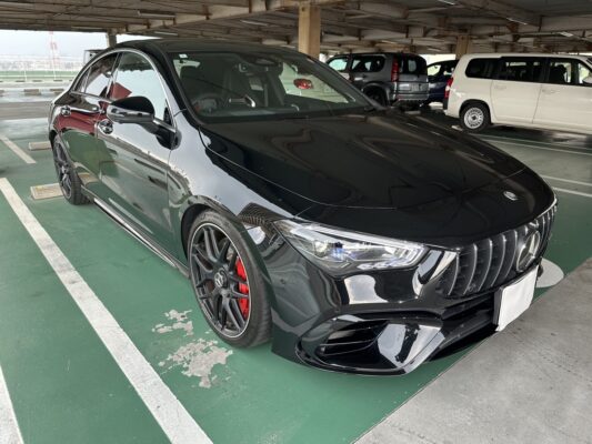 AMG CLA 45S 4マチック★新車並み★ワンオーナー★極良極美★後期現行型★パノラマルーフ★ドラレコ★360°カメラ★赤キャリ★車検ロング★業界最安画像1