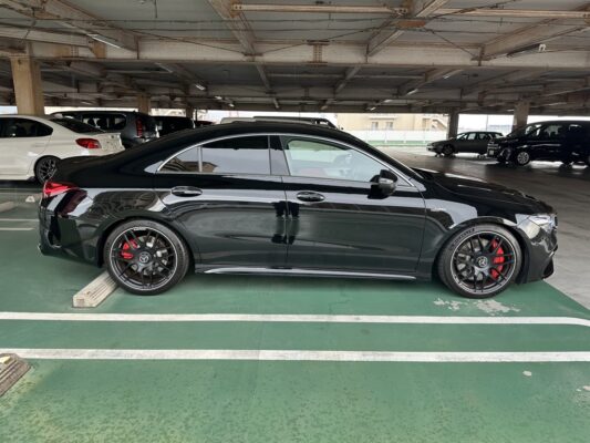 AMG CLA 45S 4マチック★新車並み★ワンオーナー★極良極美★後期現行型★パノラマルーフ★ドラレコ★360°カメラ★赤キャリ★車検ロング★業界最安画像4