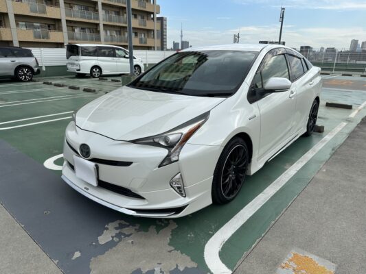 プリウス Sツーリングセレクション モデリスタ★車検ロング★モデリスタエアロ★走行中TV視聴★シートヒーター★業界最安